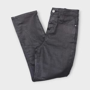 Women's ZARA Black Denim Straight Jeans Size 4